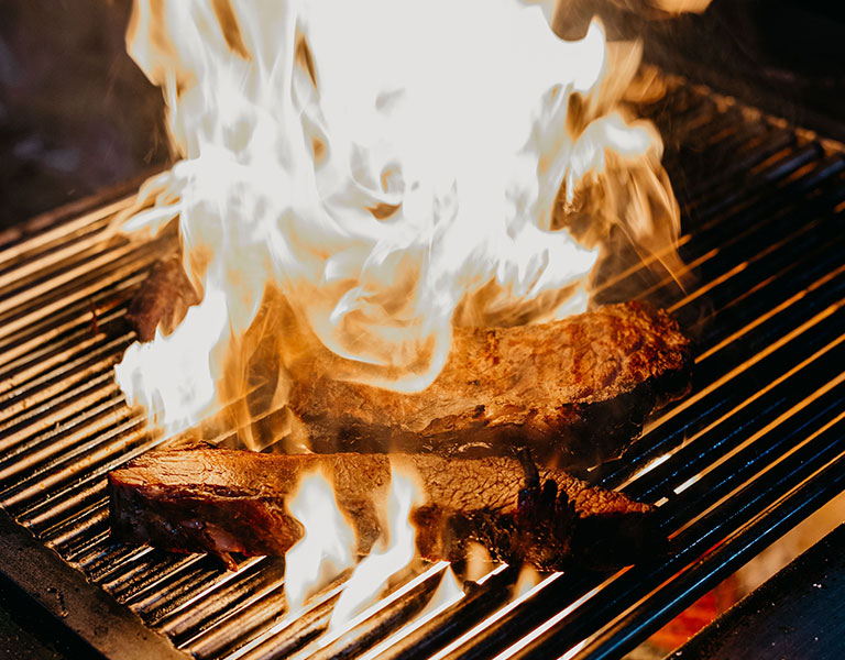 Fire Roasted Steaks, All Day Menu